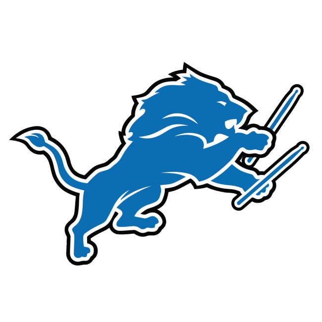 Detroit Lions Heavy Metal Logo DIY iron on transfer (heat transfer)